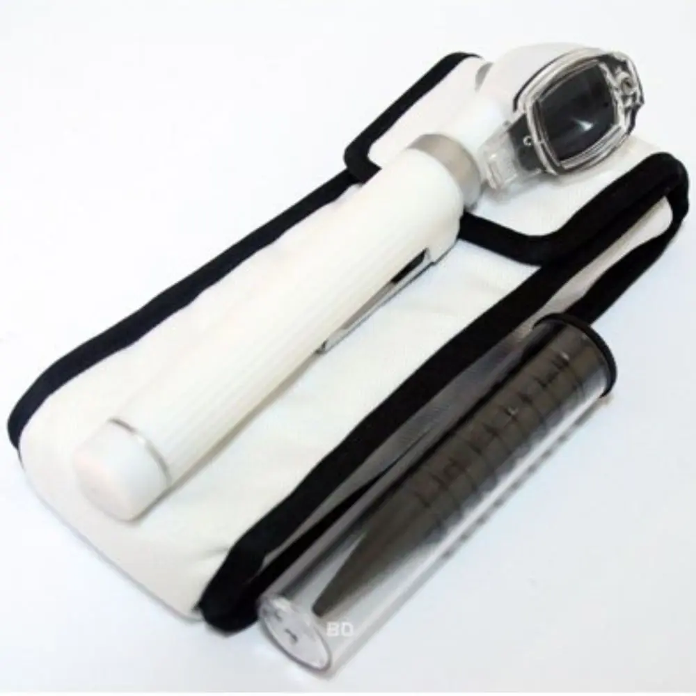 OTOSCOPE MINI FIBER OPTIC WHITE COLOR POCKET MEDICAL ENT DIAGNOSTIC OTOLOGIST SURGICAL MEDICAL DIAGNOSTIC INSTRUMENT      MGI-16