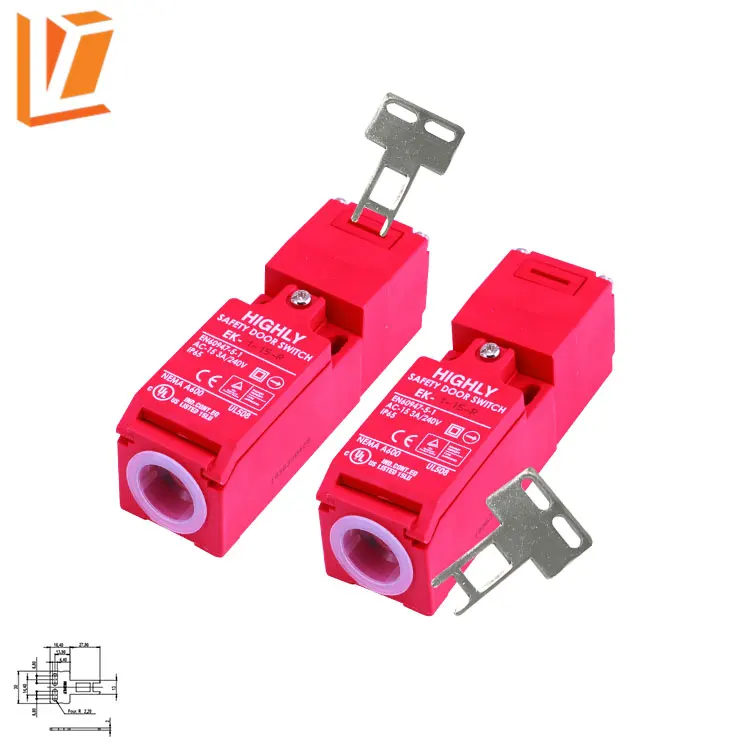 EK-6-55-F Flat ip65 limit switches