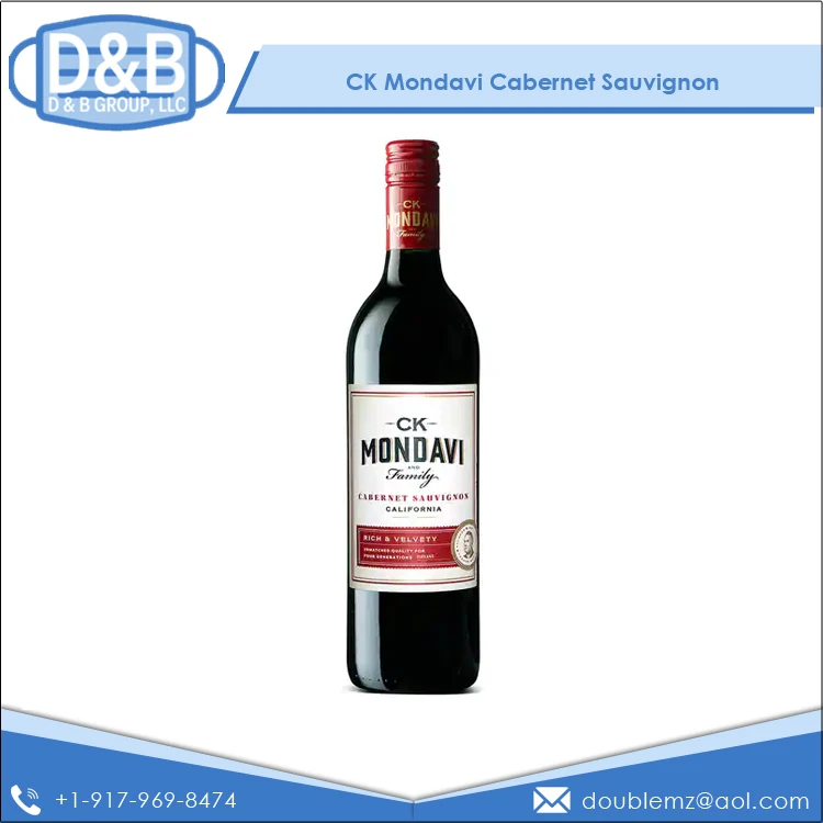 Доступно большое количество красного вина CK Mondavi Cabernet Sauvignon по минимальной цене
