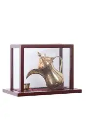 Coffee Dallah Kitchen Accessory Modern Coffee & Tea Sets Coffee Equipment / Teaware Tea Pot Appearance Brass Customized Everyday