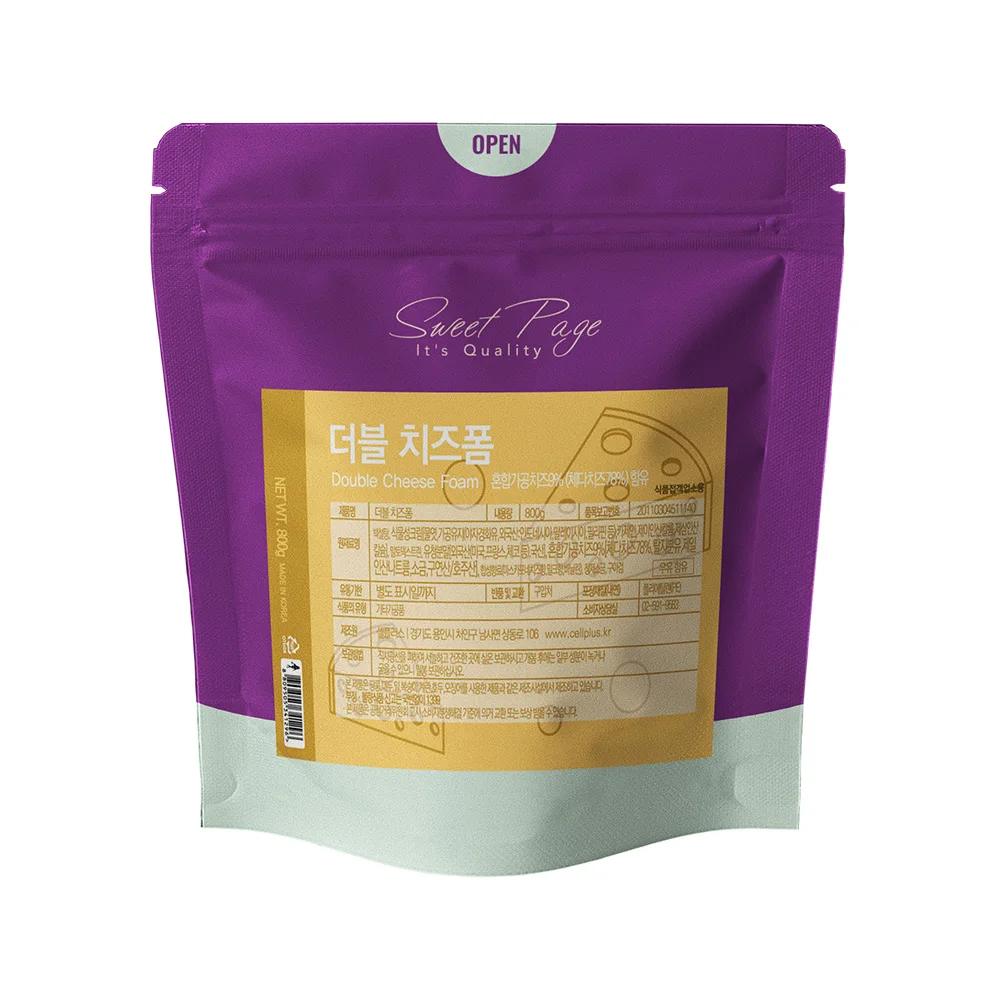 Sweet Page Double Cheese Cream Foam Beverage Powder