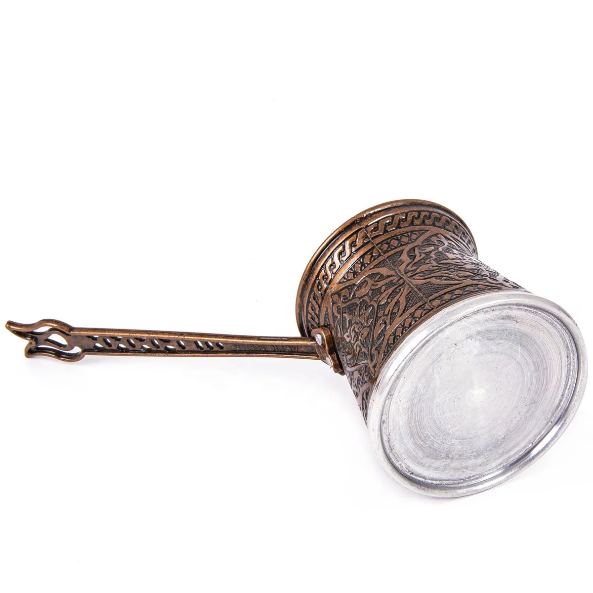 Rustic Traditional Turkish Coffee Pot Set of 3