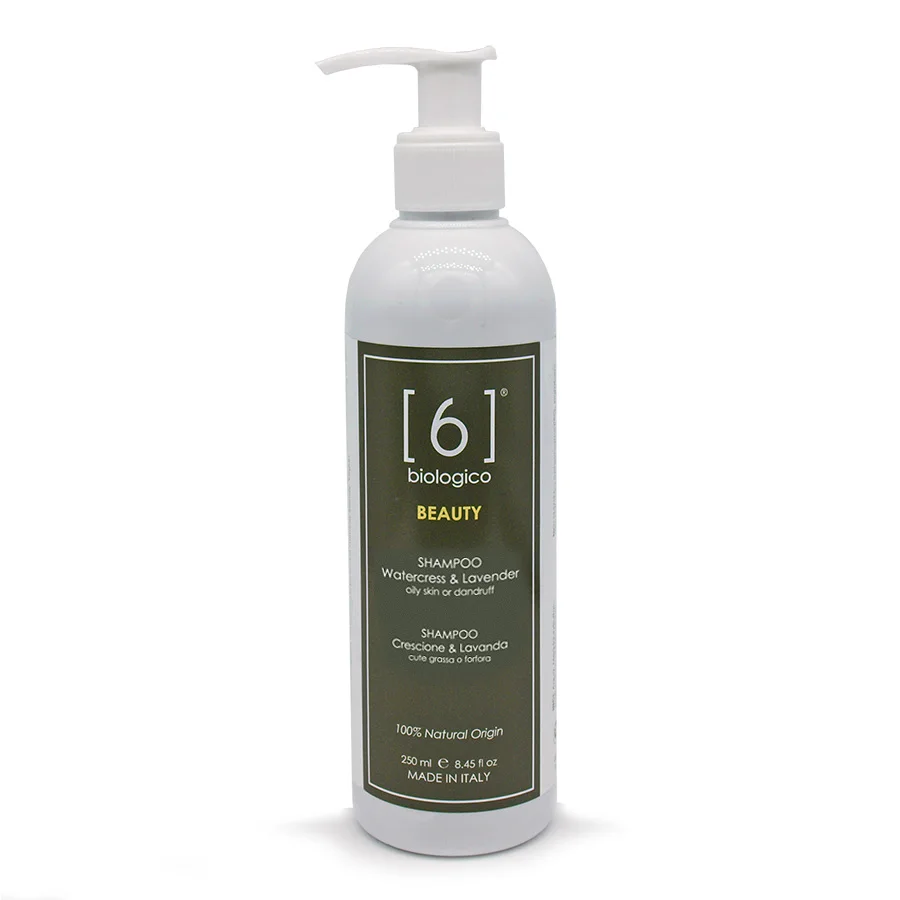 All Natural Delicate Shampoo for Daily Use with Italian Organic Extra Virgin Olive Oil - Private Label Available