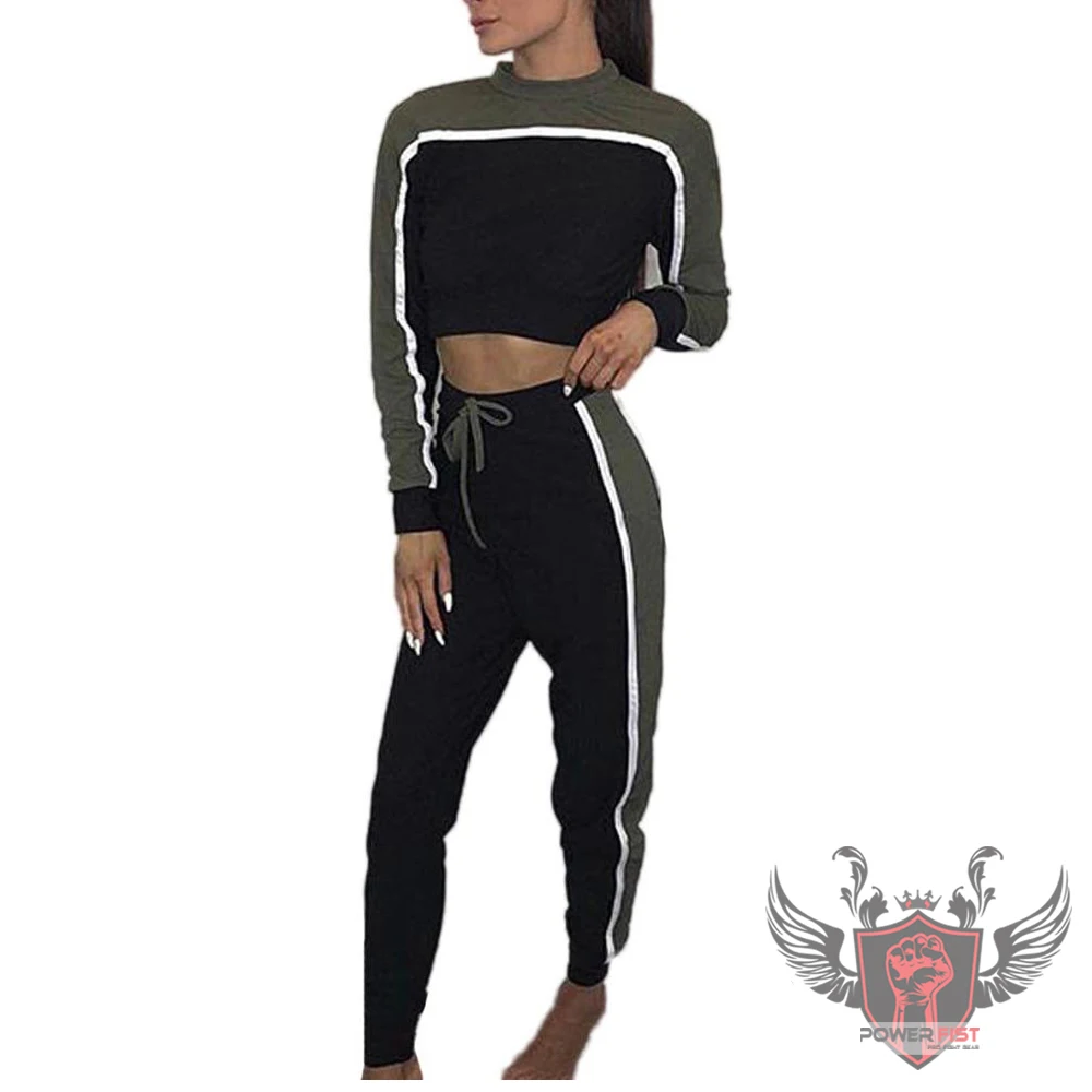 High quality Fashionable Crop Track Suit