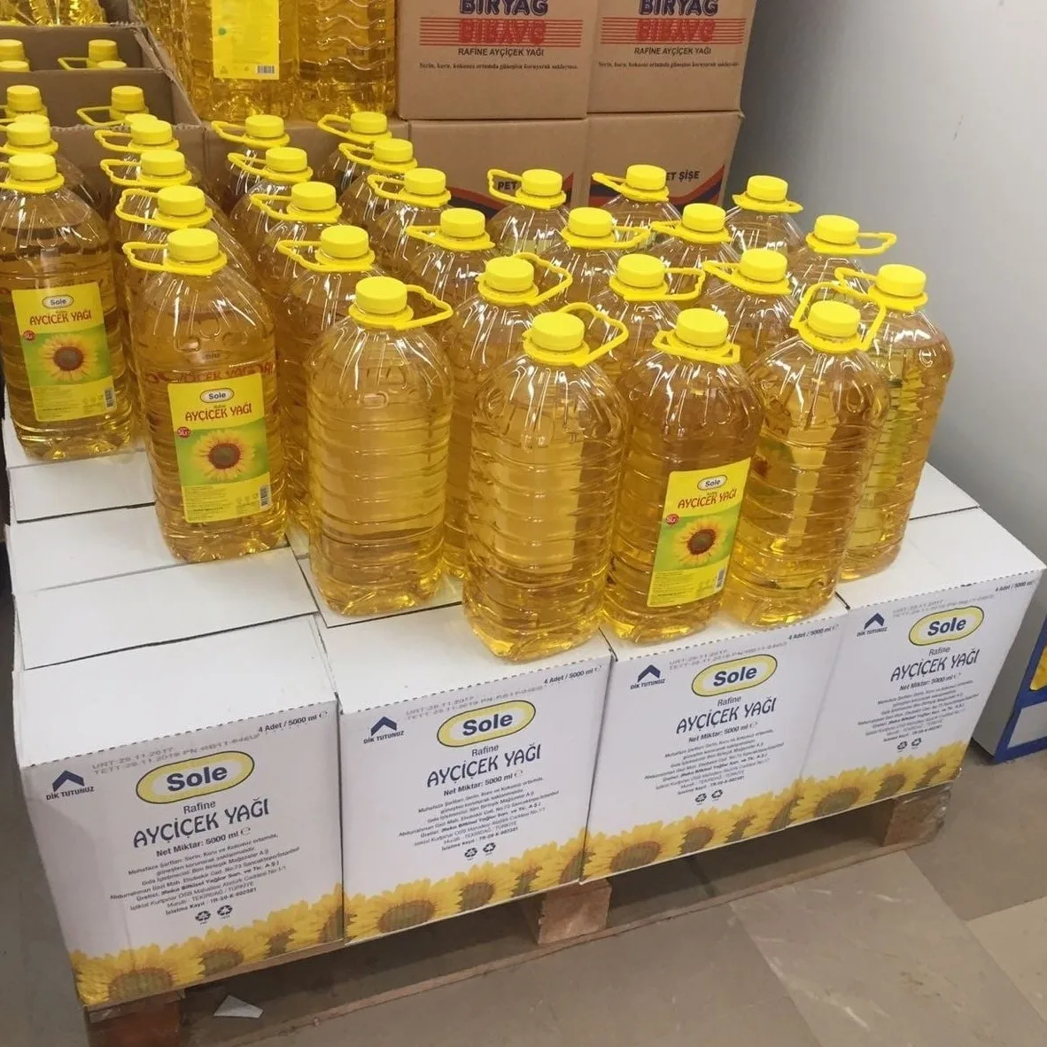 Упаковка из 100 натурального масла подсолнечника животного пластиковое кулинарное вакуумное масло рафинированное