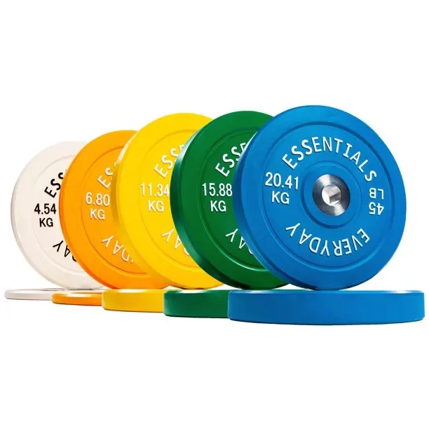 Оптовая продажа от производителя, горячая Распродажа, высокое качество, недорогая цветная пластина для тренажерного зала и фитнеса powerlifting, по заводской цене