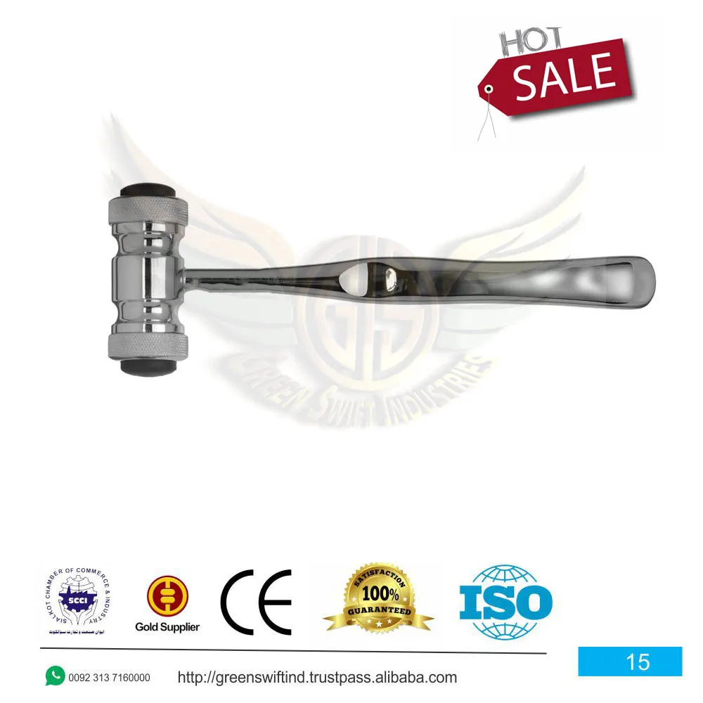 
BUCK HAMMER NEUROLOGICAL REFLEX HAMMER |Taylors Reflex Hammer 