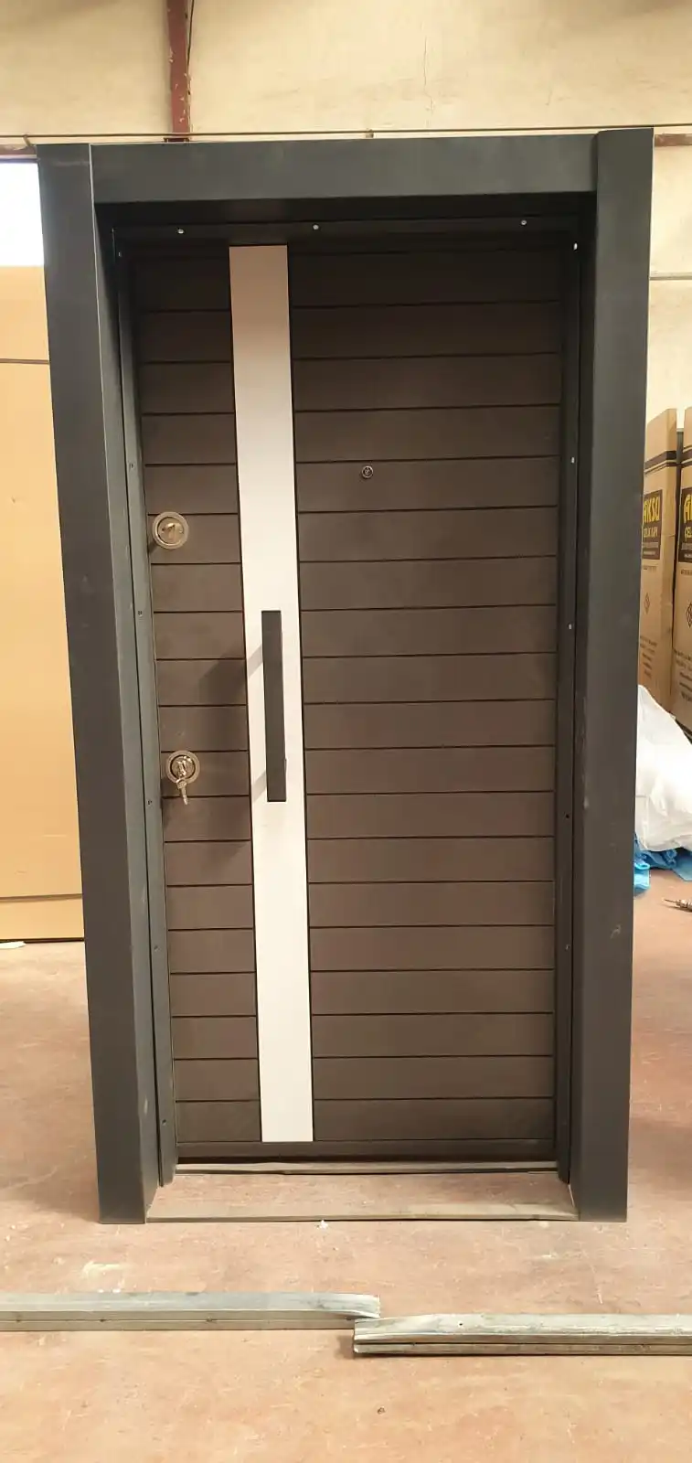 Laminox Steel Door Lead the industry  Wood Exterior Steel Doors Stainless Steel Modern Door