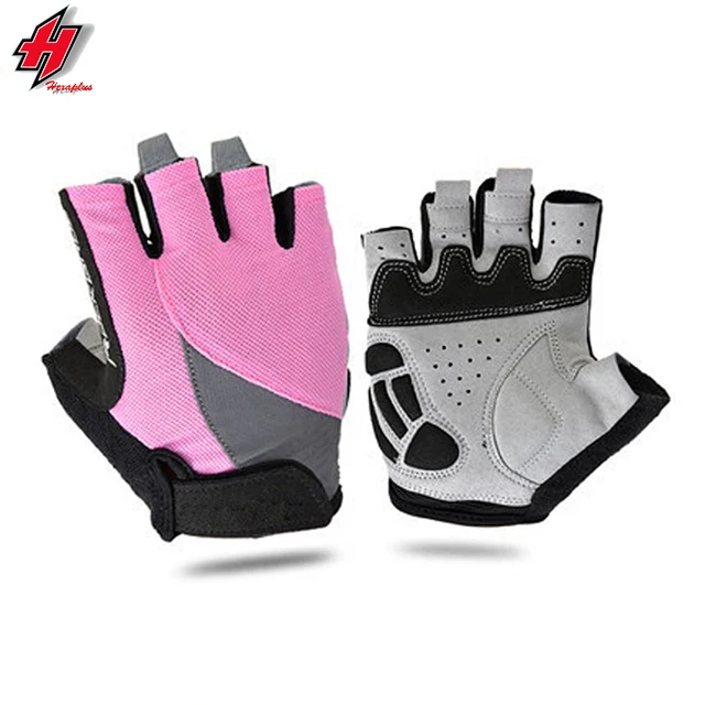cycling gloves custom Cool Change Padded Shockproof Anti Slip Breathable Mountain Bike Cycling Gloves Half Finger Bicycle Gloves