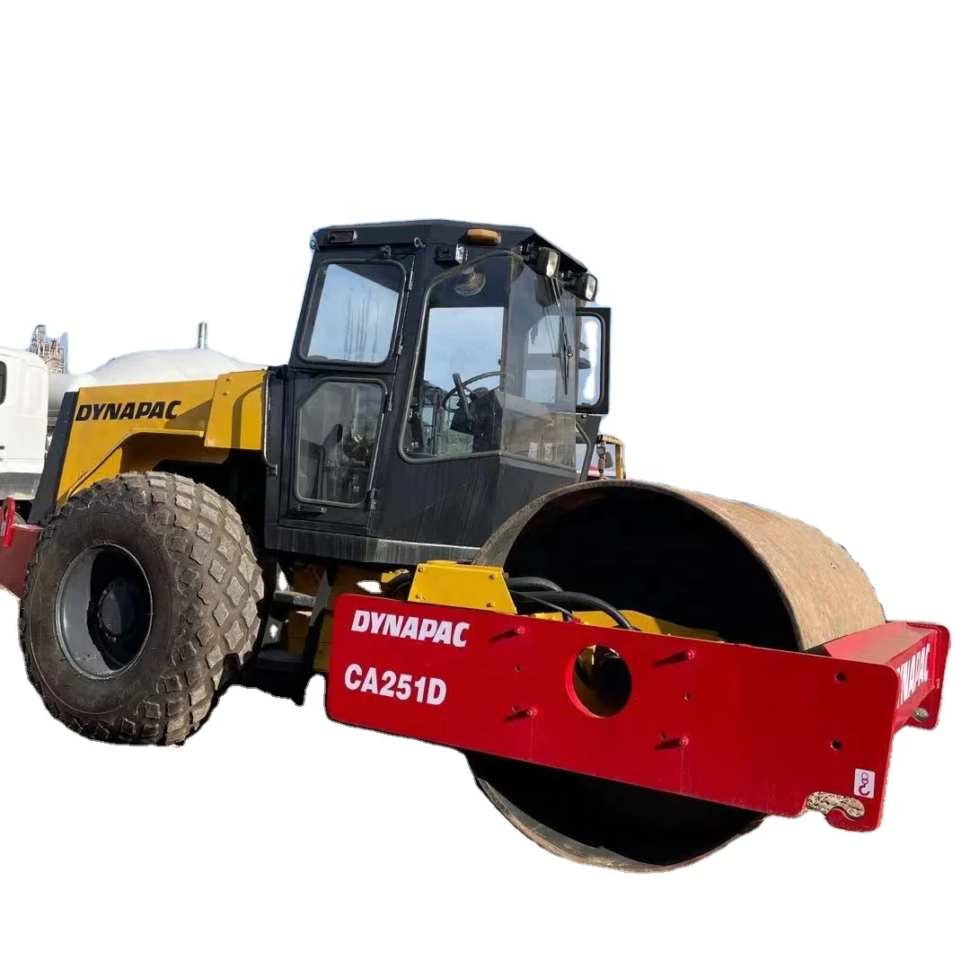 Хорошее качество, б/у дорожный каток dynapac CA251d, роликовый уплотнитель dynapac