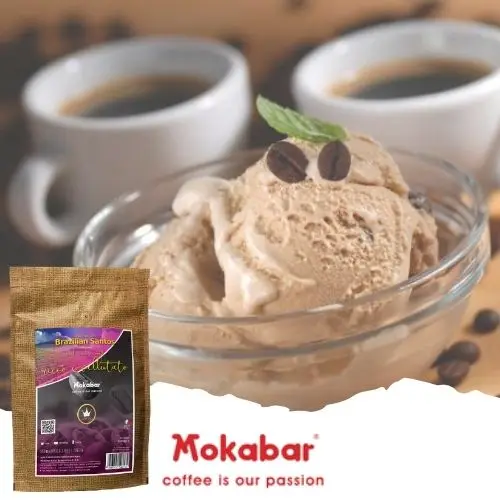 
MOKABAR Made In Italy Roasted Brazilian 100% Arabica Coffee Beans For Coffee Shop 