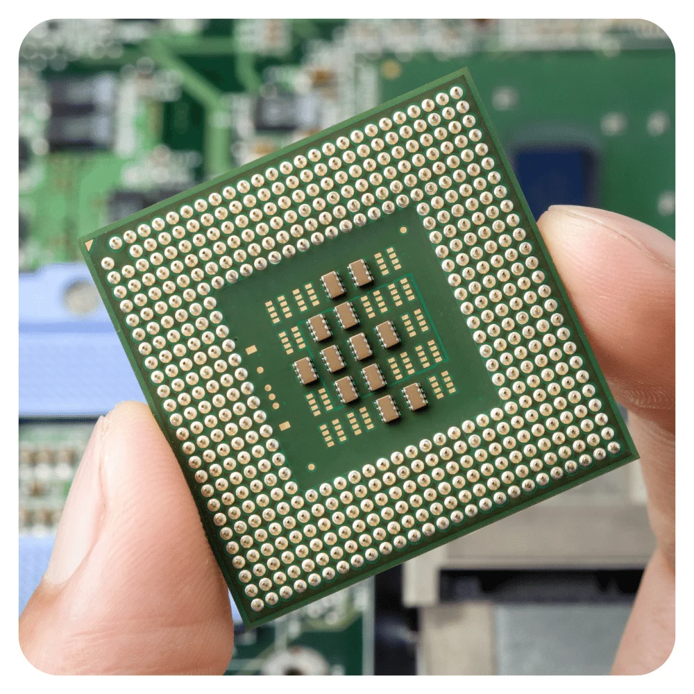 Оригинальный процессор Intel Pentium Pro керамический с золотыми