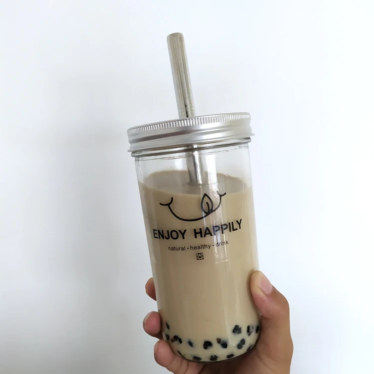  Многоразовая чайная чашка boba 24 унции с 12 мм