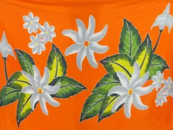 Best Hawaiian Sarong Pareo Hand Painting 100% Finest Rayon Quality Wholesale Bali Manufacturer Beachwear Cover Up HP158-001R1