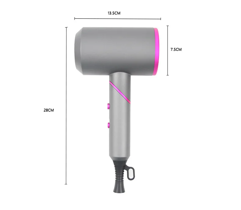 Премиум качество 200 Вт Вращающийся Регулируемый 3 в 1 инфракрасный складной фен для волос