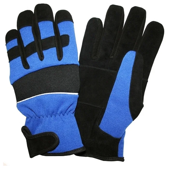 Sale synthetic leather palm safety work wholesale touch screen mechanical gloves