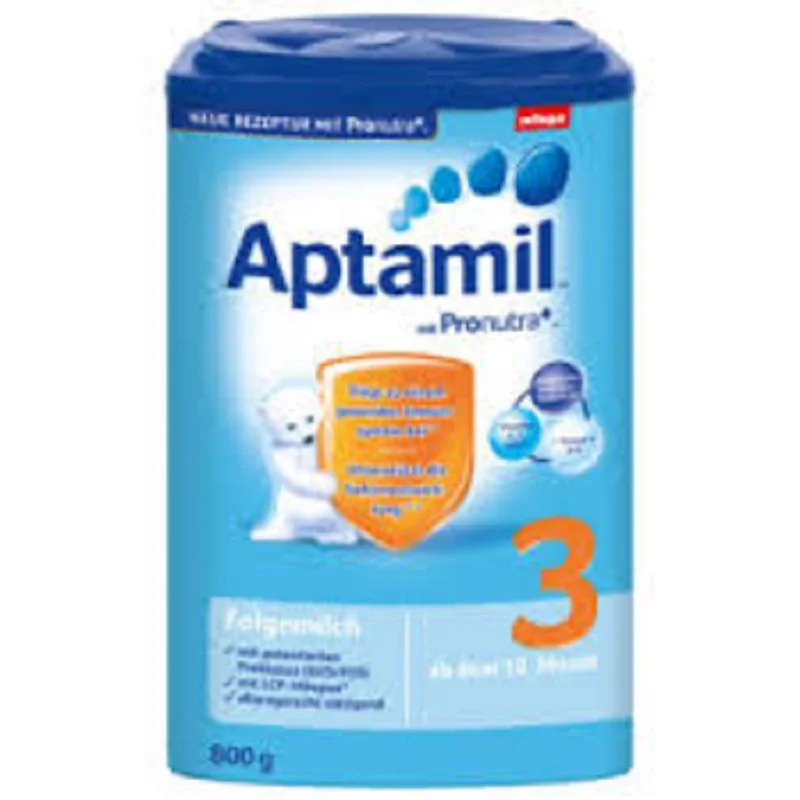 Aptamil Gold + детский молочный порошок этап 1,2,3,4
