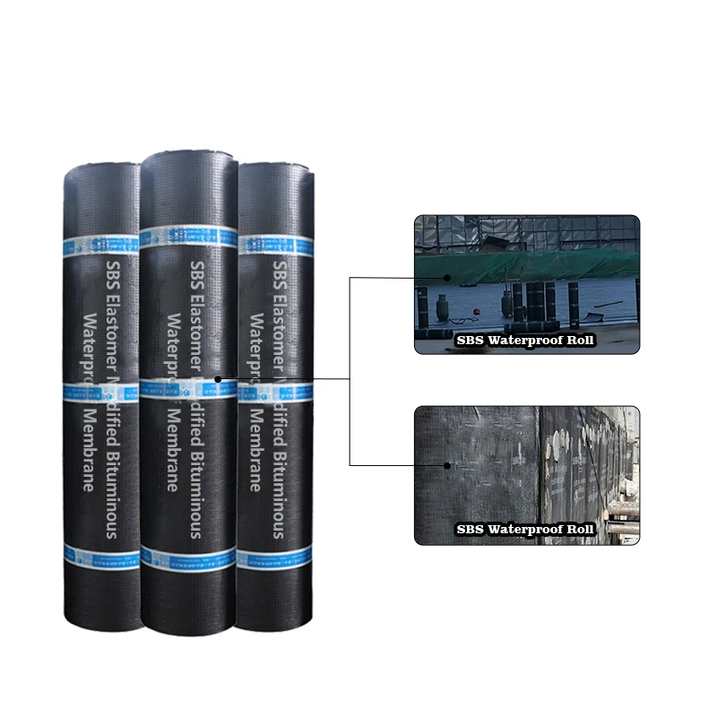 SBS waterproofing membrane for construction projects with strong weather resistance in all four seasons in the world