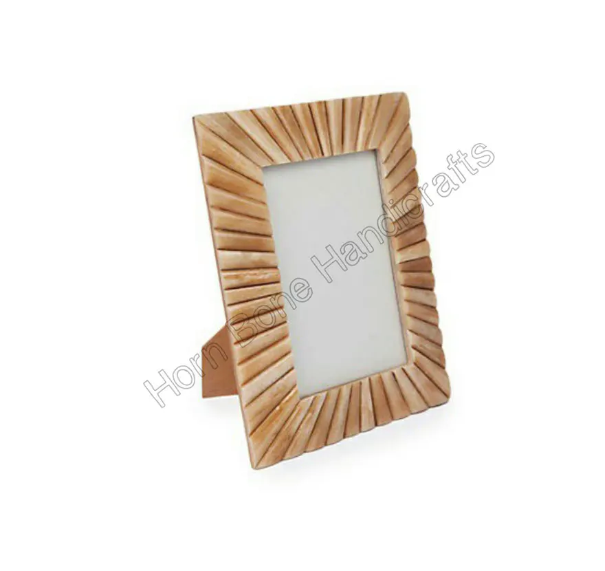 High Quality Modern Antique Natural Bone Inlay Molding Picture Frame with Photo Album for Home Decoration Custom Picture Frame