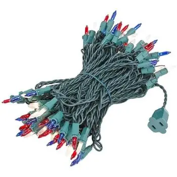 Outdoor High Quality decorative  Christmas String Cold White Twinkle Lights for Party Wedding and Home Decorations