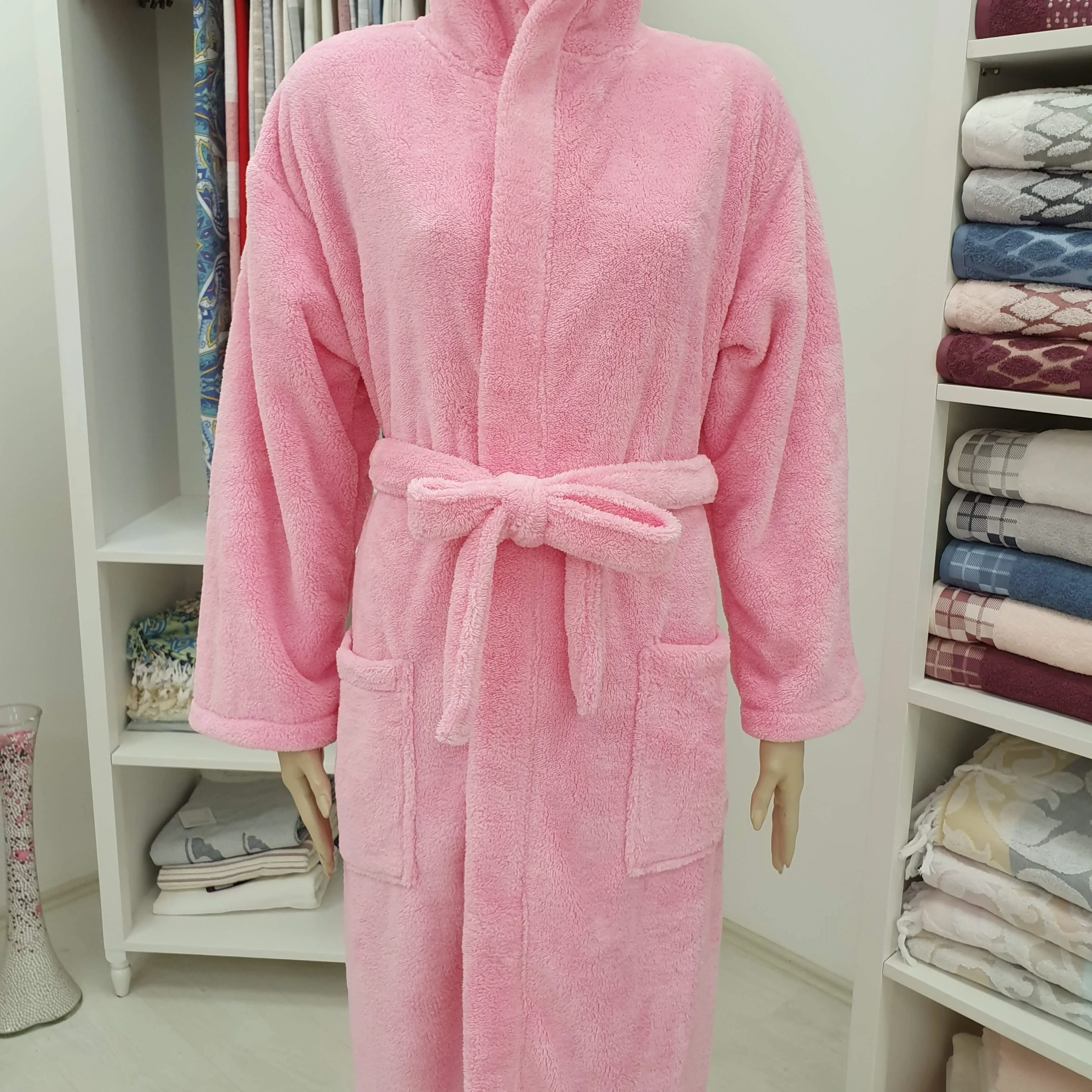 
Rachel Fleece Bathrobes 