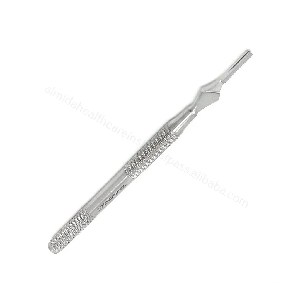 Stainless Steel Round Scalpel Handle #3