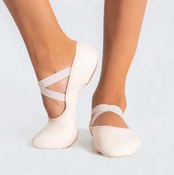 Comfortable leather ballet dance shoes Comfortable leather ballet dancing shoes