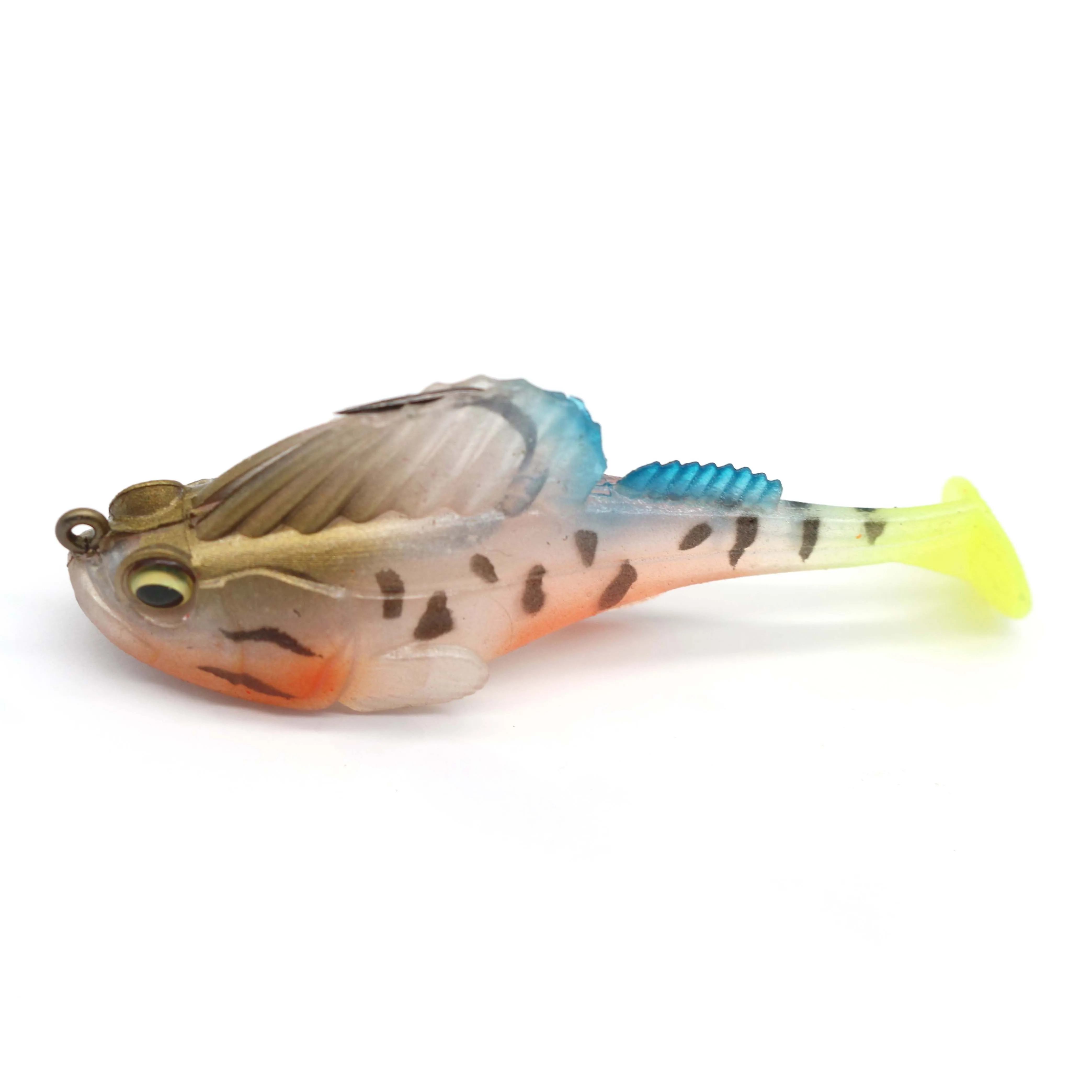 Lead Head Dark Sleeper Swim baits Jigging Japan Paddle Tail Soft Pike Fishing Lure Soft Bait