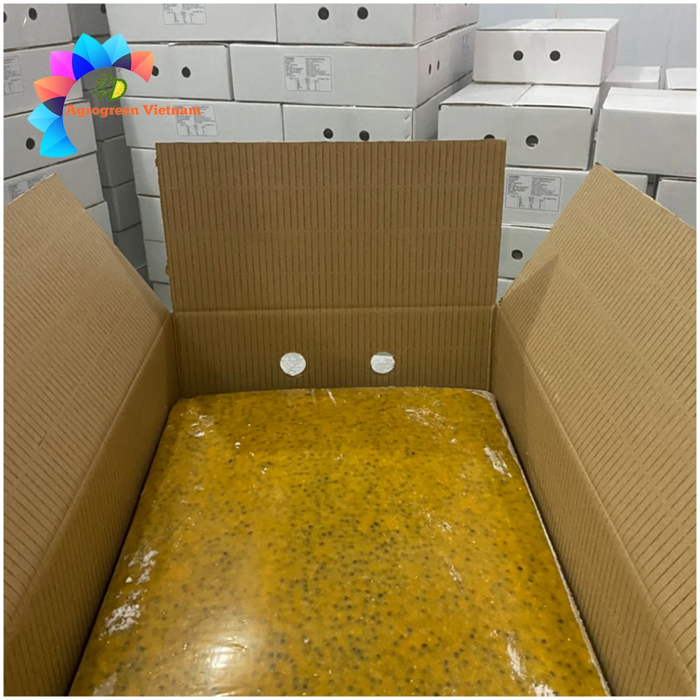 Factory customization frozen passion juice fruit soft drinks drink fruit made in Vietnam