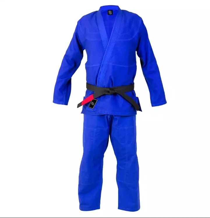 wholesale Blue Custom Bjj Gi / Brazilian Jiu Jitsu Uniform 450 GSM BJJ Kimono