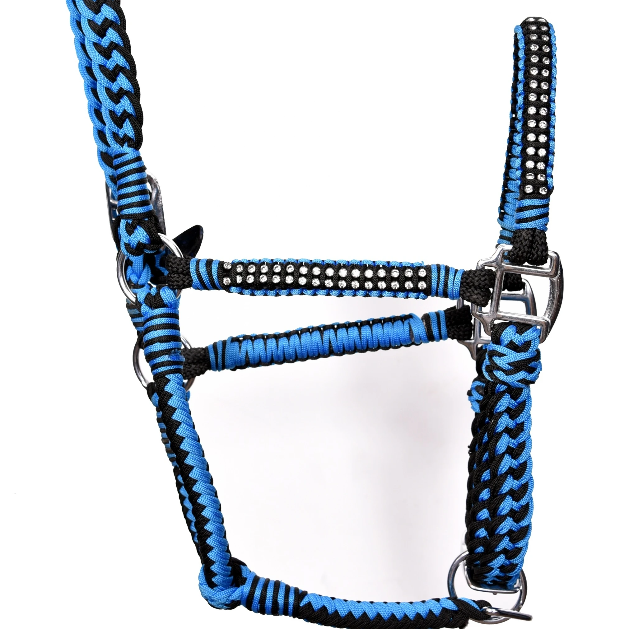 Завязка на шее с кристаллами, двойной цвет