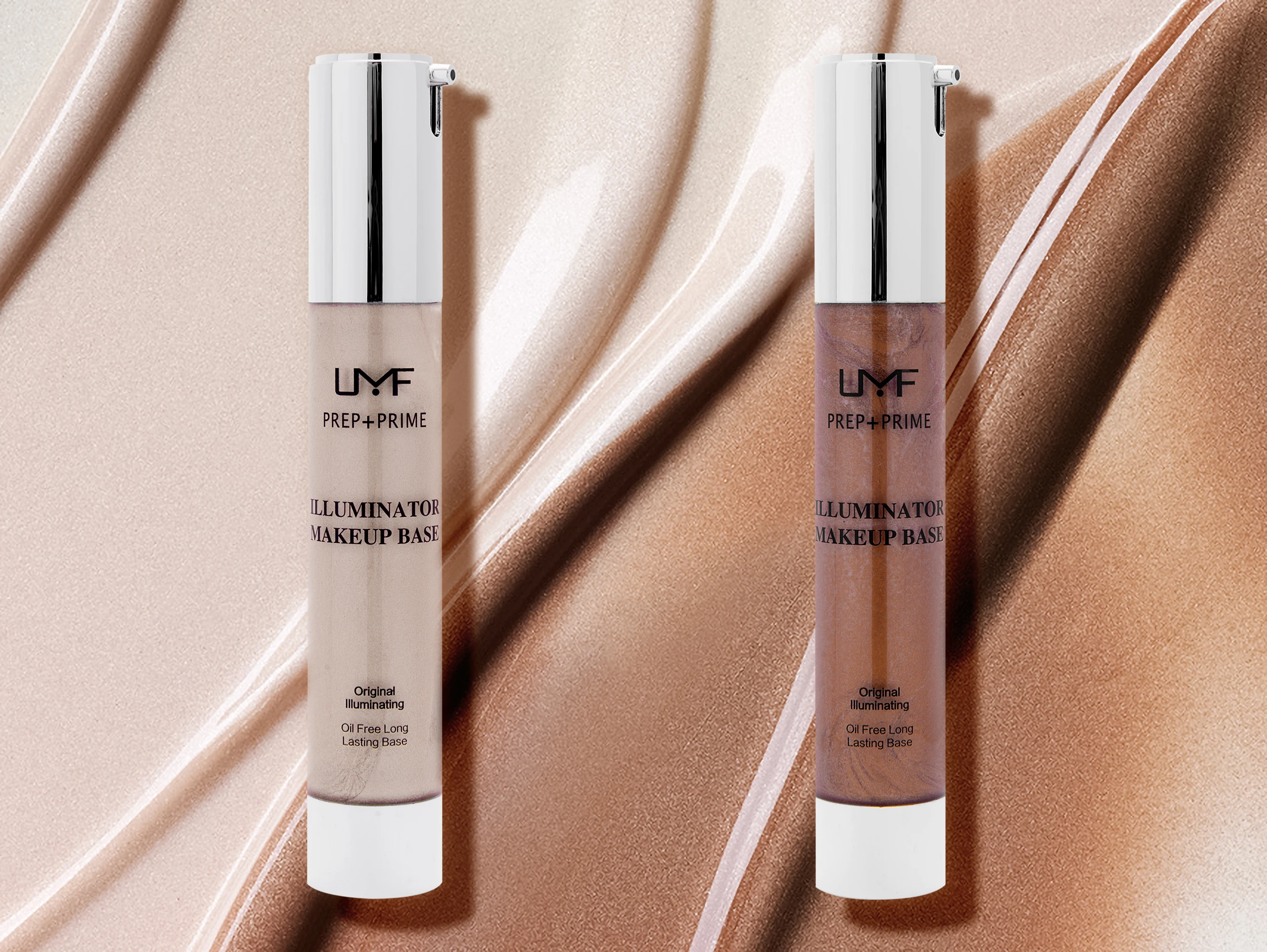 Private Label Factory Wholesale Long Lasting Highlighter Body Shimmer Brightening Pearlescent Shiny Liquid Highlighter