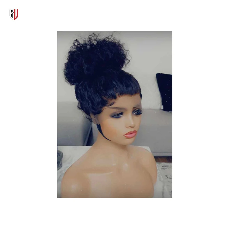 10 - 40 Inches Length 100% Raw Unprocessed Custom Virgin Human Hair Extension - Wigs INDIAN Hair Swiss Lace Short, Long Accepted