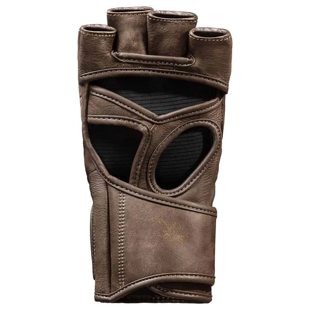 Leather Gel Tech MMA Grappling Sparing Training Gloves Pro Punching Bag