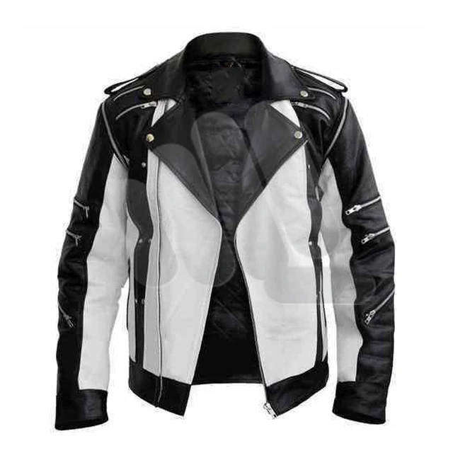 Leather Jacket Motorcyclist Jacket Sports wear Fashion wear