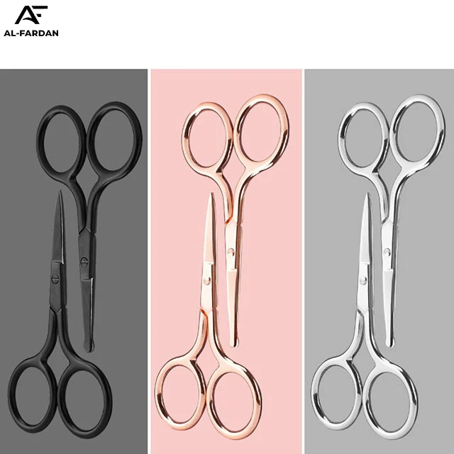 Японские маленькие ножницы из нержавеющей стали по оптовой цене макияжные для бровей красивого макияжа и