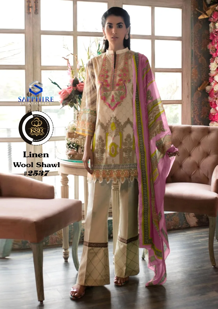 Модные дизайнерские индийские пакистанские женские-лужайка/Лен/хлопок жоржет 3 шт. костюмы доступны по оптовой цене.