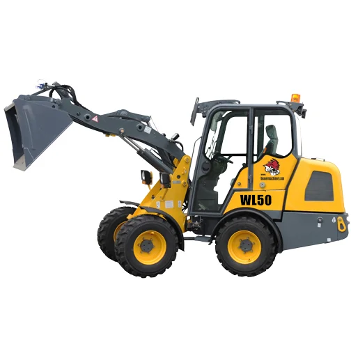 Mini wheel loader compact design TAIAN WL50 wheel loader