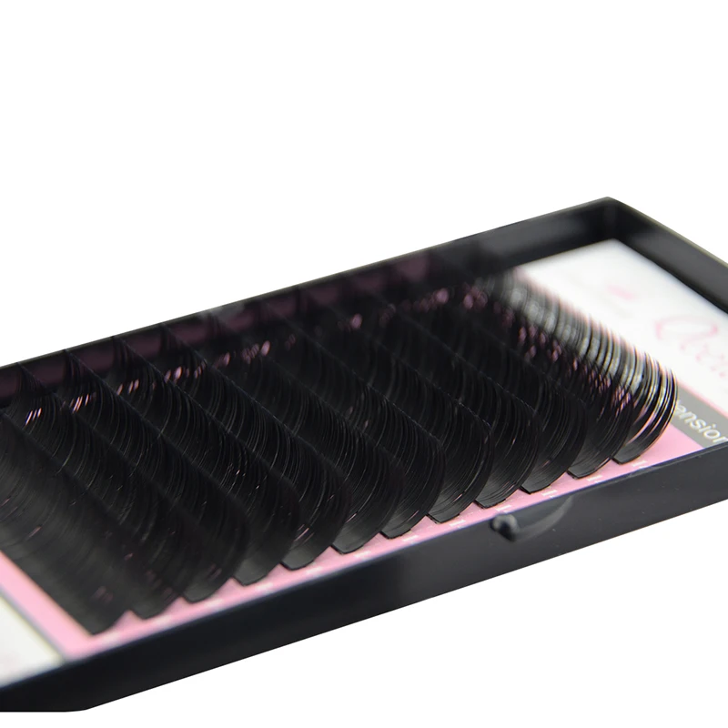 Qeelash eyelash manufacturer korea 5 6 7mm 0.03 0.05 0.07 beauty lash extension