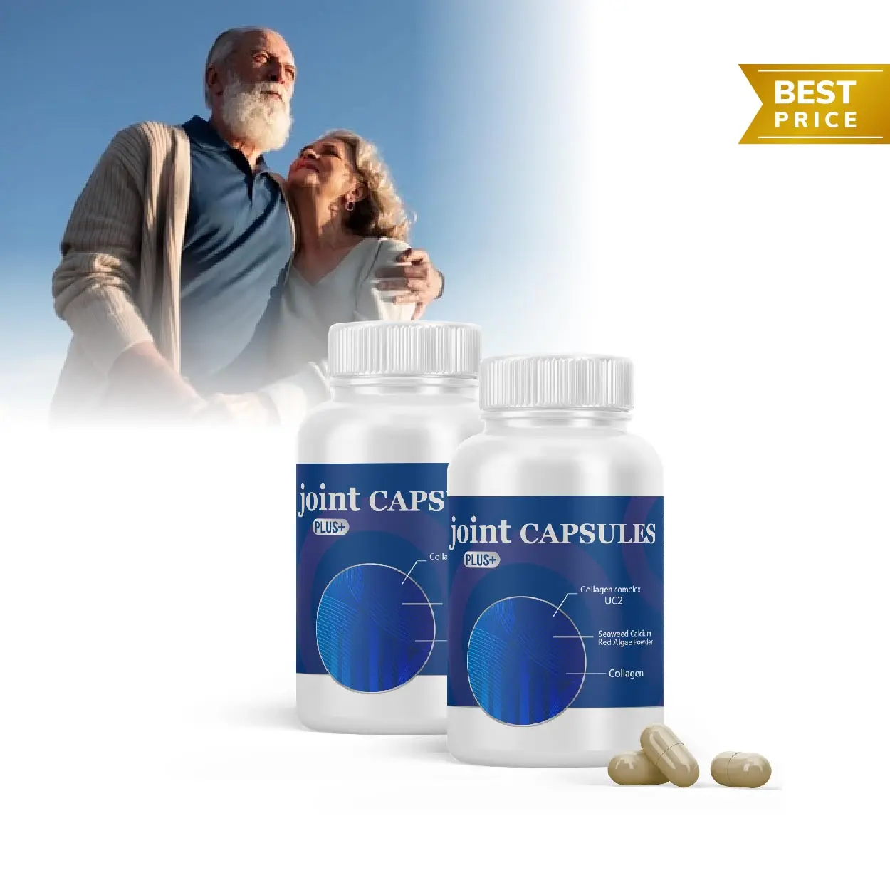 Joint Relief Herbal & Health Supplement Glucosamine Chondroitin MSM Product OEM