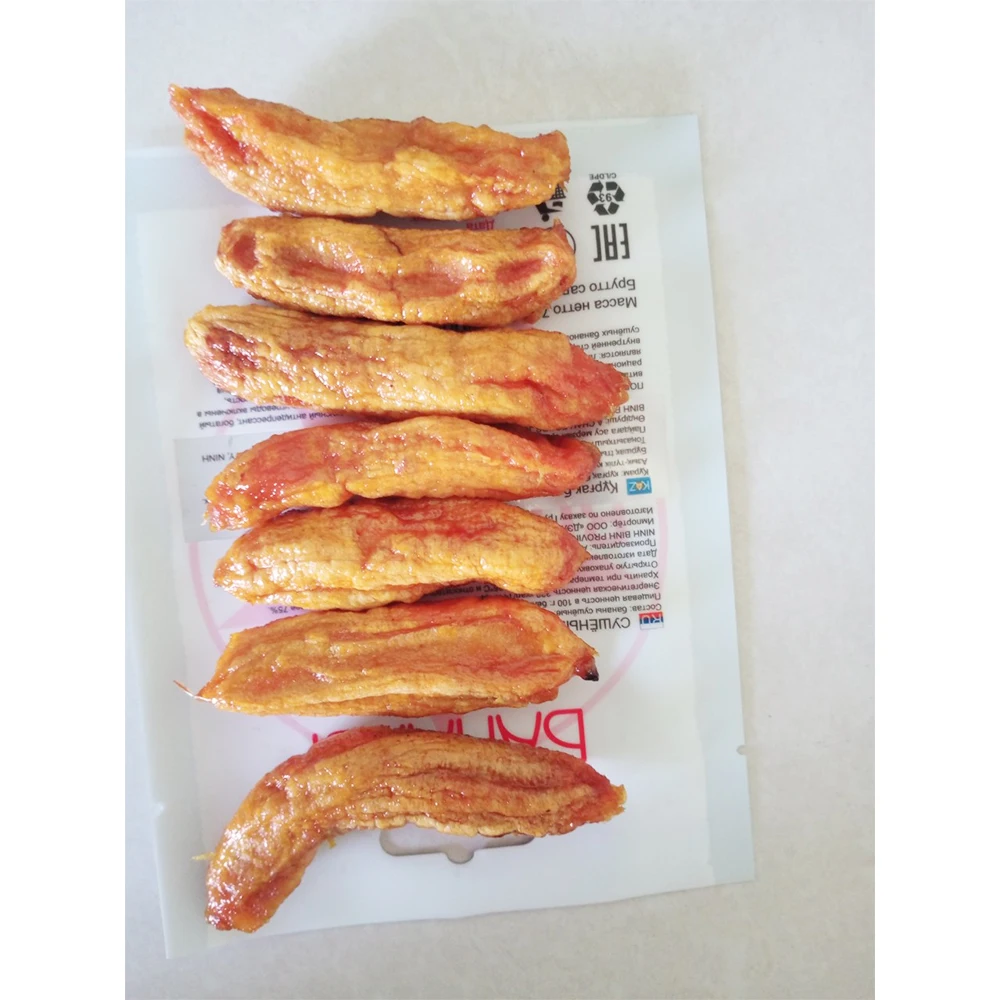 High Quality Vietnam Agriculture Product Fruits Sweet Taste No Chemical Dried Banana With International Standard