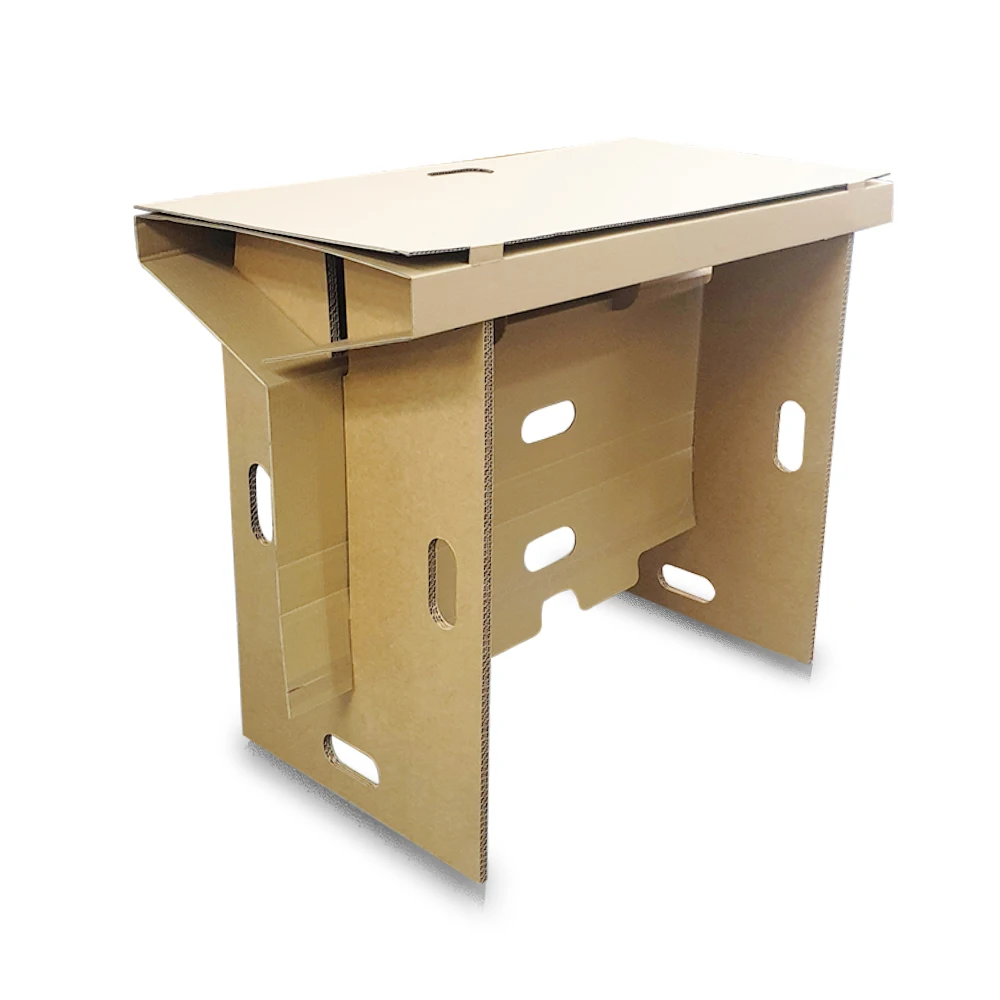 
 Экологически чистый картонный стол  