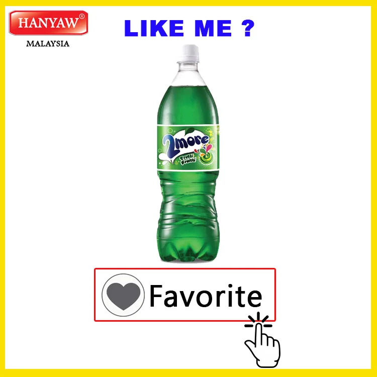 [Malaysia] Fast Shipping + Halal Certified 2 More Sparkling Soda Carbonated Drinks Trutti Fruitti  ( 1250 ml x 12 Bottle / Ctn)