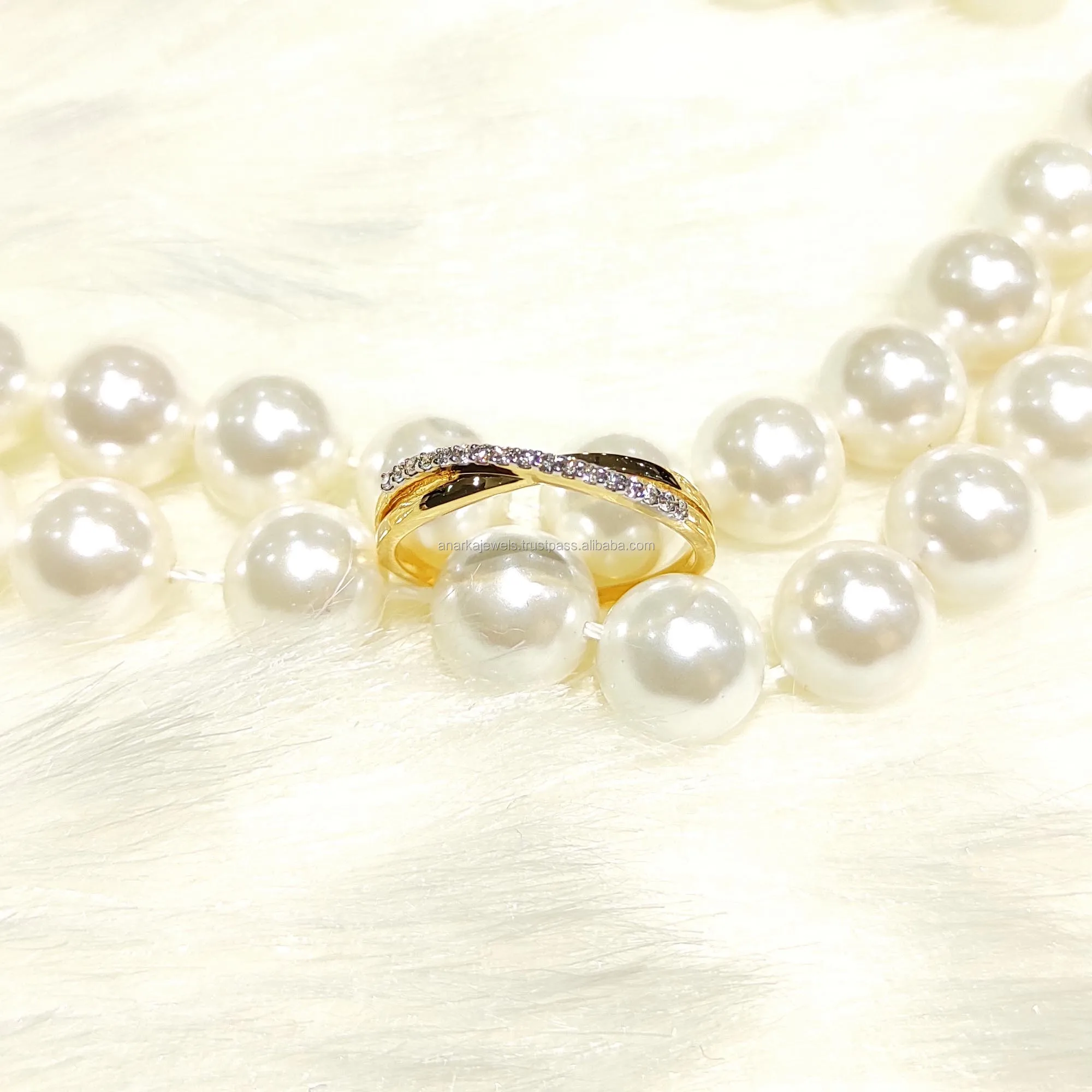 Sleek Band Promise Ring 14K Yellow Gold Diamond Ring Jewelry Gift For Women TTR 063