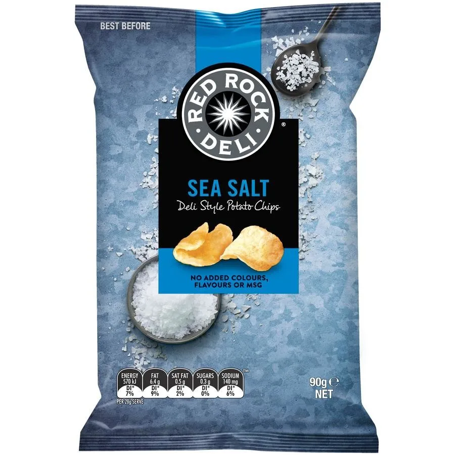 Картофельные чипсы Red Rock Deli несколько ароматов сделано в Австралии 165
