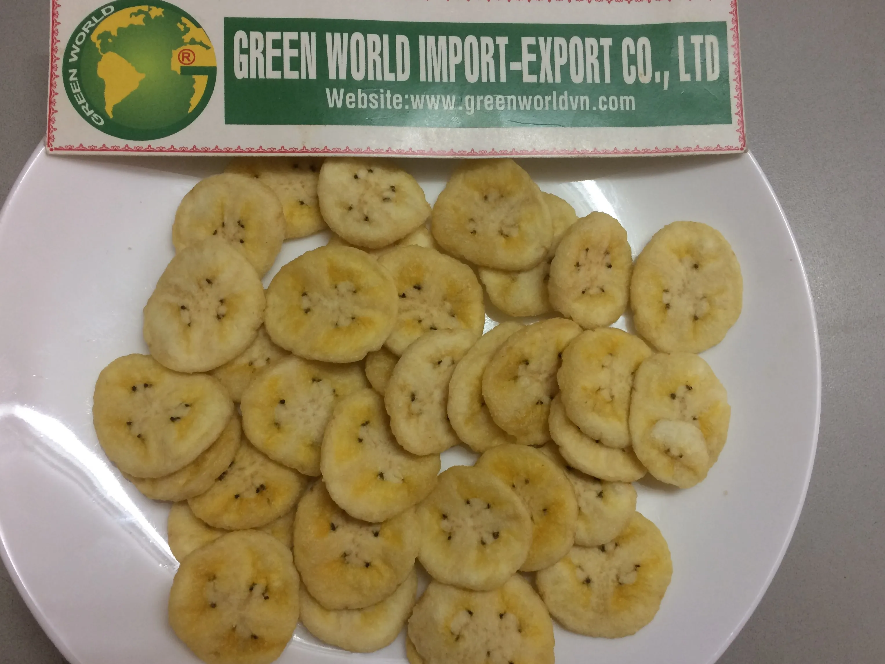 NATURAL SWEET & SUGAR FREE DRIED BANANA FOR FRUITS SNACK ORIGIN VIETNAM - VF BANANA CHIPS WITH TOP-GRADE AND APPEALING PRICE