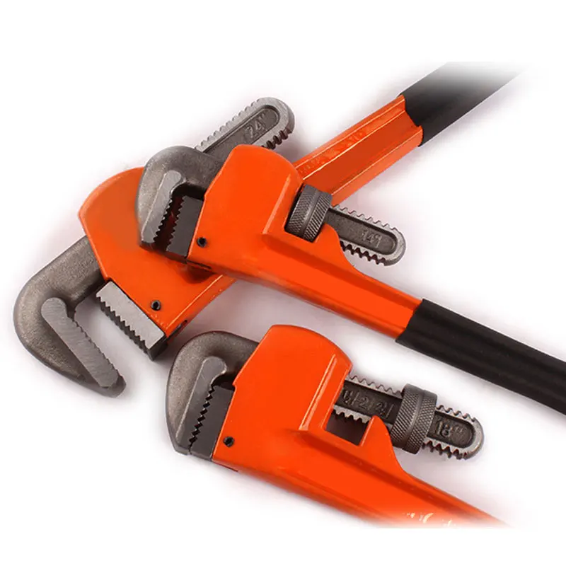 Introducing 2022 Universal Heavy Duty Adjustable 24 inch High Quality Pipe Wrench
