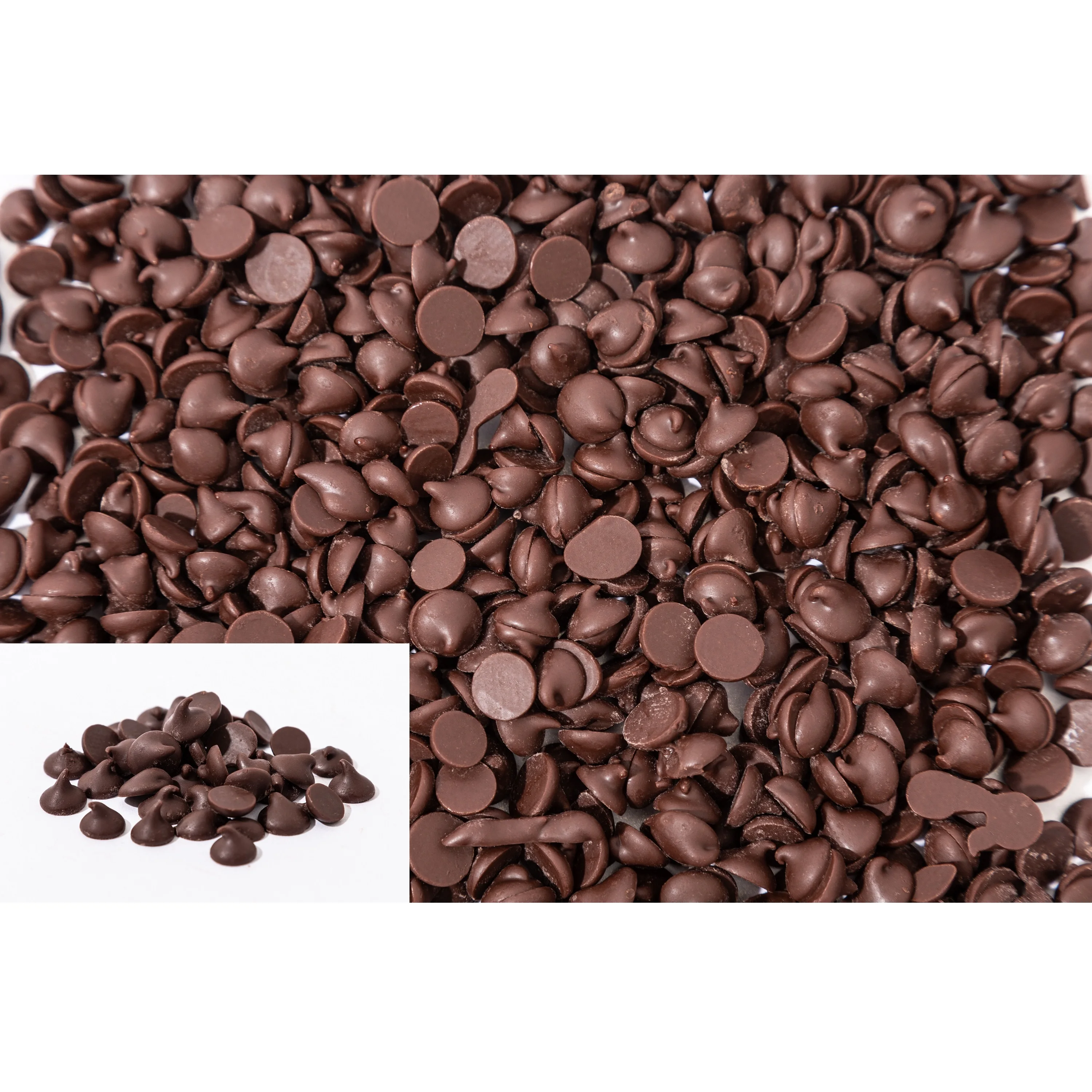 Best Supplier Topping Decoration Flavour Chocolate Chips With Round Shape From Malaysia