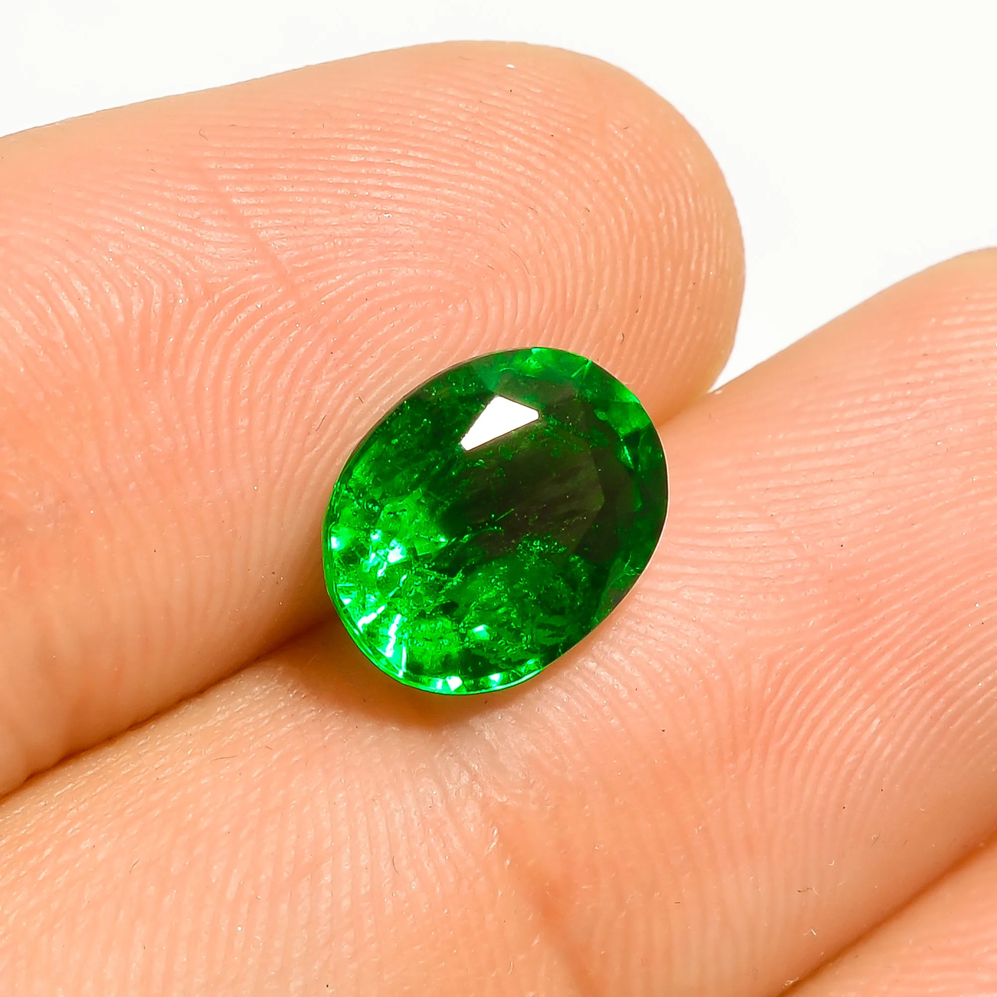 Emerald BaiFu Green Stone Gemstone Natural Emerald