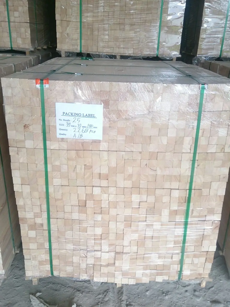 
Rubber Wood Block For Furniture Parts 